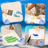 100 Pcs Stencils for Painting on Wood Reusable Stencil Crafts