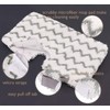 Tidy Monster Steam Mop Pads with Scrub Strips Microfiber Replacement