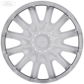 Ford Genuine Fiesta Mk7 B-Max 15'' Wheel Trim Single x1 Silver Multispoke 2008-2017 1537422