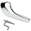 BIAREN Chromne Interior Door Handle with Connecting Bracket Rod Left