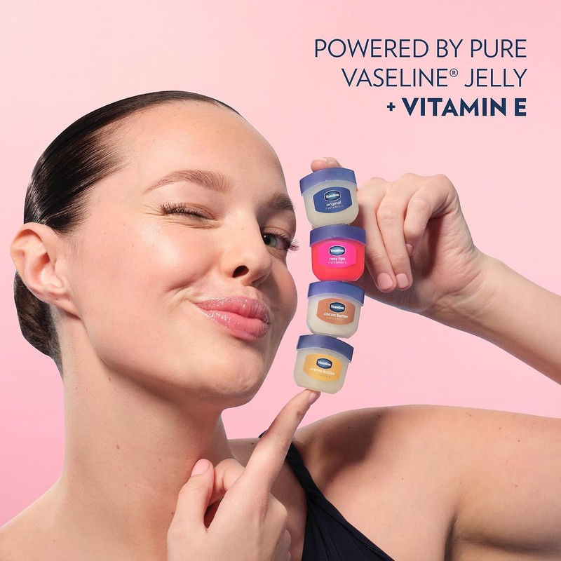 Vaseline Lip Therapy 0.25 Oz 3 Pack Bundle - Creme