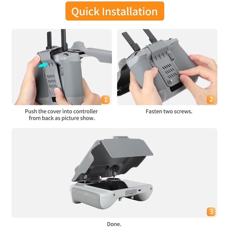 FPVtosky RC 2 Controller Sun Hood Cover for DJI Mini