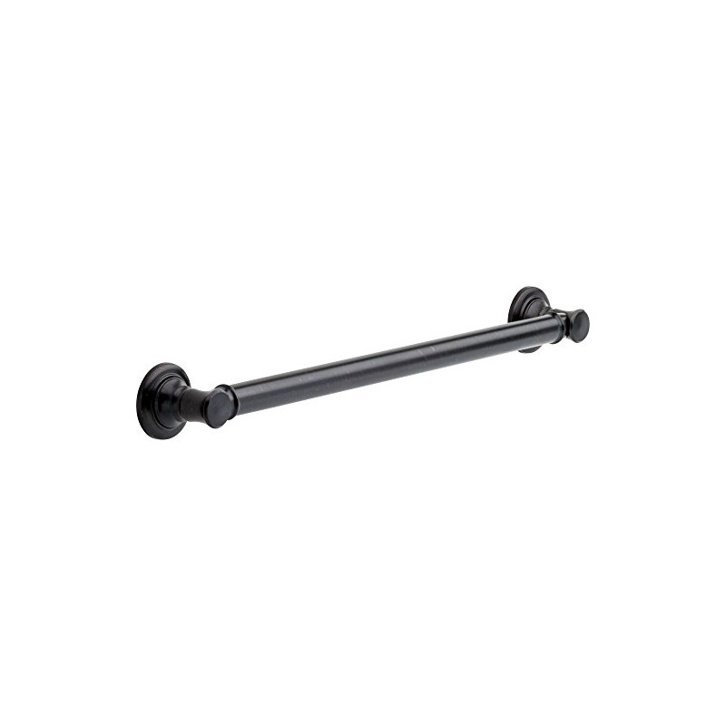 DELTA FAUCET 41624-RB Traditional 24" Grab Bar with Concealed Mounting,