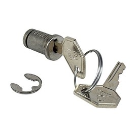 Osculati Nickel Hatch Lock Kit, Model 20.093.00, Key Unlock, Polycarbonate, Modern Style