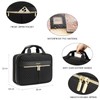 LOVEVOOK Women's Toiletry Bag, black, Toiletry bag