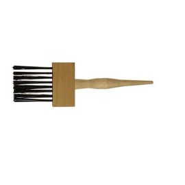 Magnolia Brush 2-S Round Whisk Brush – Carbon Steel Wire, Heavy-Duty Cleaning