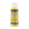 DecoArt Patio Paint 2-Ounce Sunshine Yellow Acrylic Paint