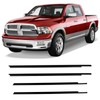 ROADFAR Window Molding Trim 4PCS Compatible with 2009-2021 for Dodge