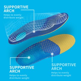 Gel Kid Insoles Kids Shock Absorbing Arch Support Silicone Material Insoles Good Feet Step Aid Toddler Big Kid