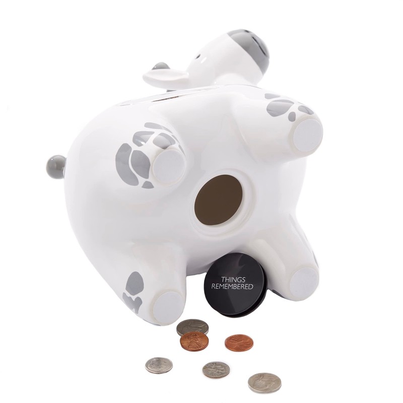 THINGS REMEMBERED Engraved Giraffe Ceramic Coin Bank for The New