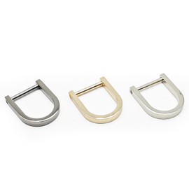 Anillo en U, Plateado, 1