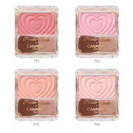 Canmake [US SELLER] CANMAKE Powder Cheeks 4 Color - [P04]Clever Beige