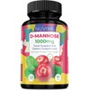 D Mannose 120 Capsules, 1000 mg per Dose, Promotes Urinary