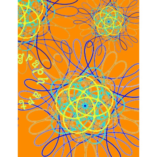 ֍ Spirograph - Art Drawing Sketch Pad Diary Journal Notebook