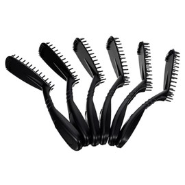 SEWACC 6Pcs Hair Dye Brush and Comb Set Reusable Plastic Hair Coloring Tools for Salon and Home Use Tint Applicator Comb for Professional Hairdressing