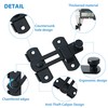 Alise 4 inch Flip Latch Gate Latches, Safety Door Lock