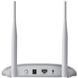 TP-Link WiFi Access Point TL-WA801N, 2.4Ghz 300Mbps, Supports Multi-SSID/Client/Bridge/Range Extender, 2 Fixed Antennas, Passive PoE Injector Included