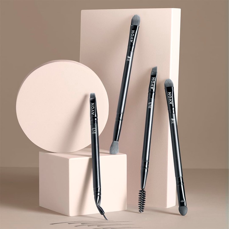 Avon Angled Precision Lip & Eye Brush, with Lip Brush