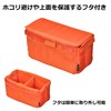 ハクバ HAKUBA フォールディングインナーソフトボックス B オレンジ インナーバッグ ソフトバッグ カメラバッグ ガジェットケース 中仕切り付