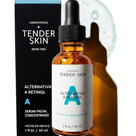 Tenderskin Sérum Concentrado Rejuvenecedor A-Retinol PDRN de Estrella de Mar Reduce arrugas, Rellena Líneas de Expresión, Hidrata y Repara la Piel, 30ml