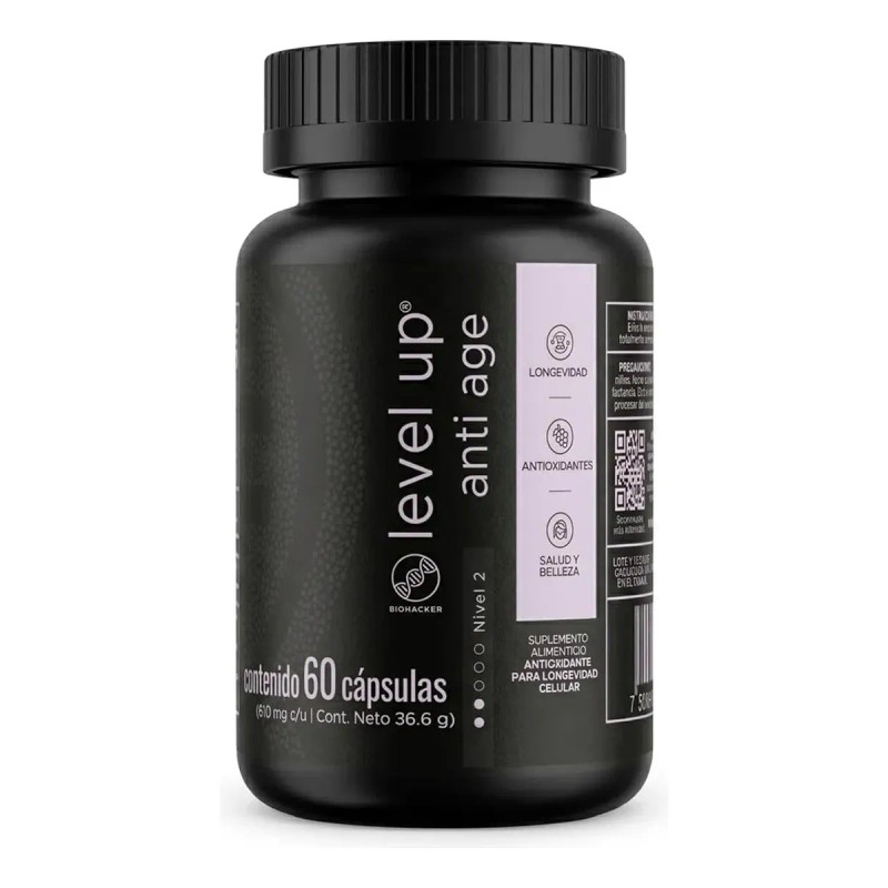 Anti Age Resveratrol con Astaxantina y Vitamina E – Suplemento