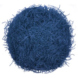 HMJIA Crinkle Paper Filler 1lb/16oz Shredded Paper for Gift Baskets Raffia Grass for Christmas Basket Filling for Birthdays Weddings Anniversaries Valentines Day (Navy Blue, Straight)