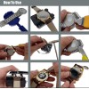 Kingsdun Watch Battery Repair Tool Kit Back Case Opener Upto