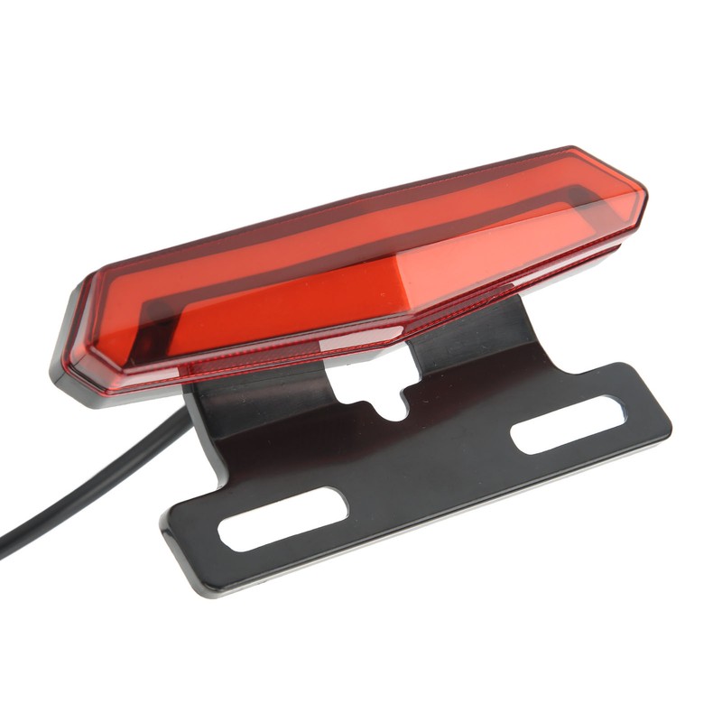 Electric Bicycle Tail Light LED Night Lighting Brake Warning Turn