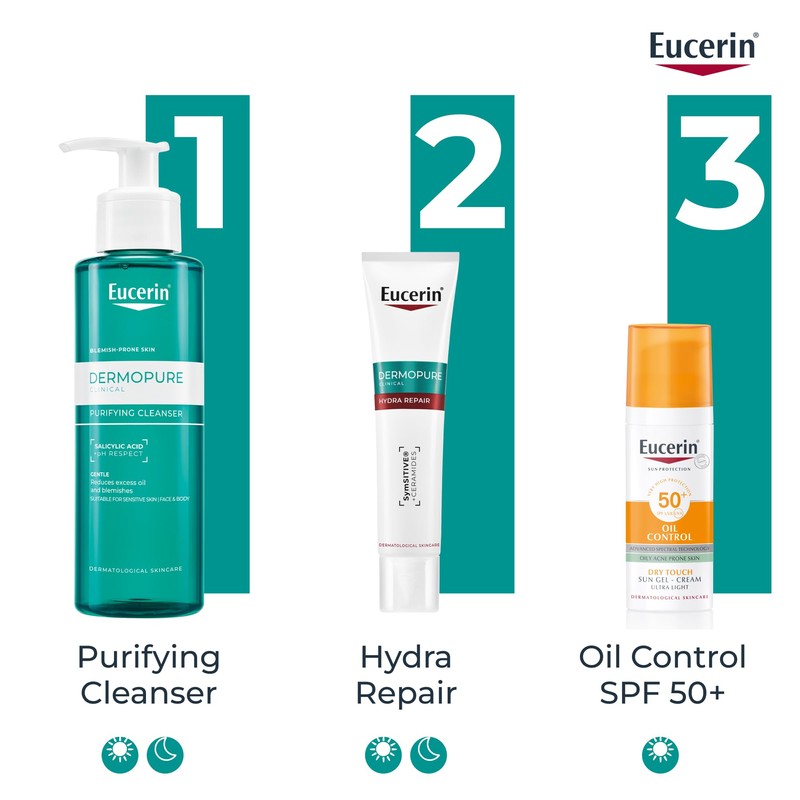 Eucerin Dermopure Clinical Hydra Repair Fluid 40ml, Moisturising Repair Cream