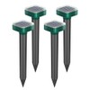 Snake Repellent for Yard & Outdoors - Solar-Powered Sonic Snake