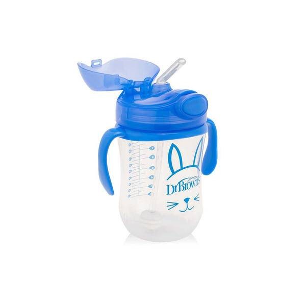 DR. BROWN'S BABY'S FIRST STRAW CUP 6m+ 270ML BLUE