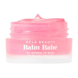 NCLA Beauty Balm Babe Bálsamo Labial Totalmente Natural - Hidrata los Labios con Aceites Naturales - Con Vitaminas C y E - Champán Rosado - 10 ml