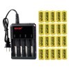 ETSAIR 16340 Battery 2800mAh RCR123A Rechargeable 3.7V Li-ion Cell Charger