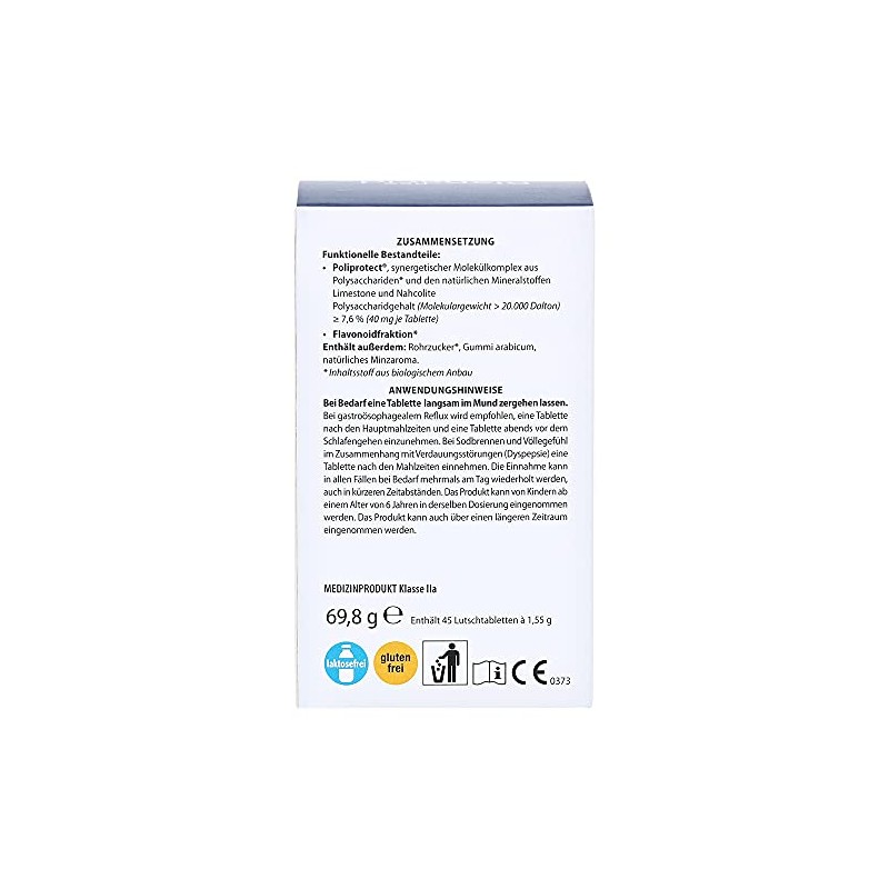 Neobianacid Protects Mucous membrane by Fighting Heartburn 45 Tablets