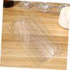 BUGUUYO 20pcs Partition Plate Storage Bookshelf Clear Shelves Clear Purses