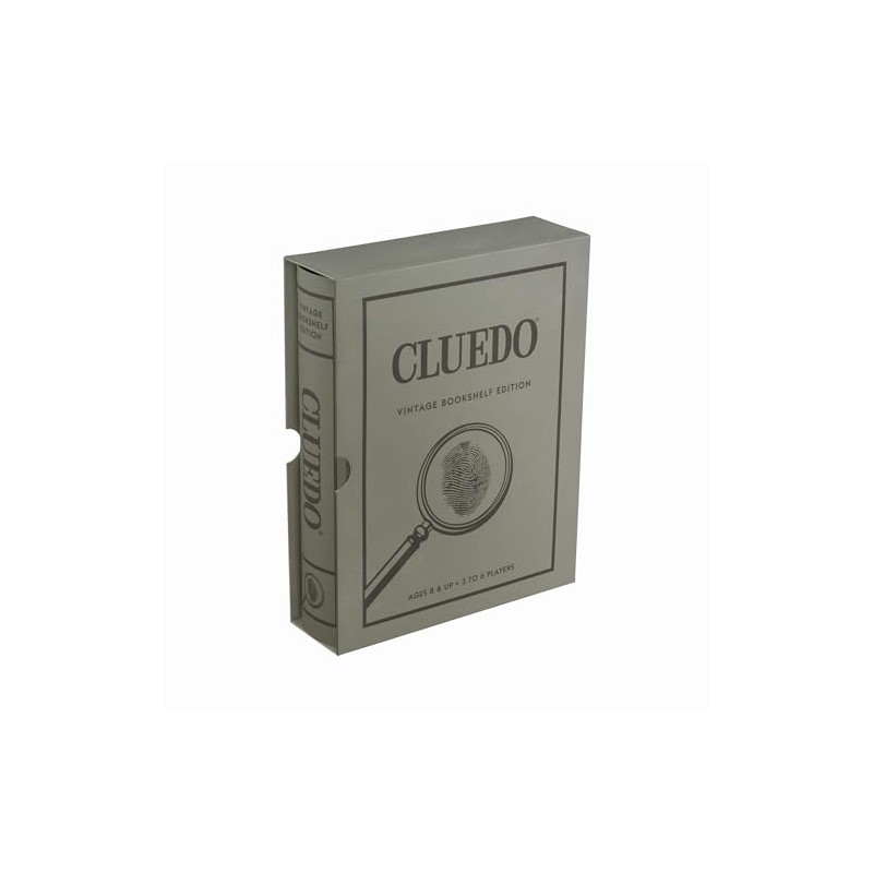 Cluedo Linen Vintage Bookshelf Edition