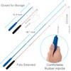 JIARON Cat Toys Feather Toy, 2PCS Retractable Wand and 10PCS