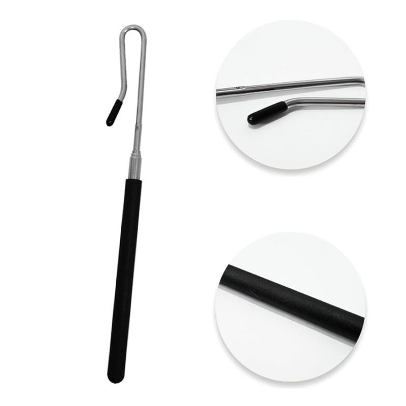 Laroal 2pcs Puppet Handles Arm Control Rods Stainless Steel Professional