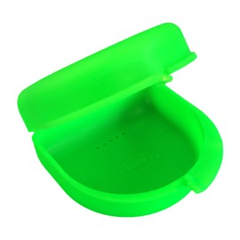 Snorflex Bite Box, Storage Tin, Retainer, KFO Box, Braces Box, Light Green