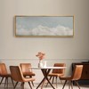 SIGNFORD Large Framed Canvas Print Wall Art Cloudscape Soft Sky