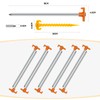Tent Pegs, AVOFOREST Pegs, Sturdy, Camping Tent Accessories, Long and