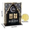 WeddHuis 2025 Ramadan Advent Calendar - Acrylic Eid Mubarak DIY