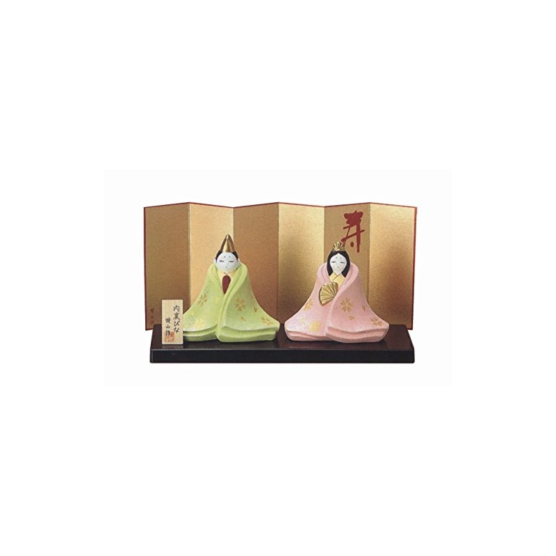 ひな人形 弥生雛 万古焼