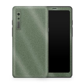 Glossy Glitter Tablet Skin Compatible with BOOX Palma 1 (2023) - Solid Olive - Premium 3M Vinyl Protective Wrap Decal Cover - Easy to Apply | Crafted in The USA by MightySkins