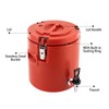 2.64-Gallon / 10 L Insulated Beverage Dispenser,Stainless Steel Inner Barrel,with