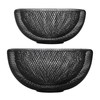 IBWell Metal Wire Woven Fruit Storage Bowl Basket for Kitchen,