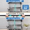 SAYZH Over The Sink Dish Drying Rack, Adjustable (25.5 to