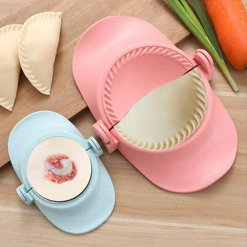 8Pcs Dumpling Maker, Dumpling Press 3 Sizes Empanada Maker, Dumpling