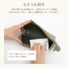 RafiCaro Pen Case, Soft Leather, Tassel, Large Capacity, Compact, Genuine