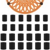 24 Pcs Rubber Feet Pads for Tripods and Electronics